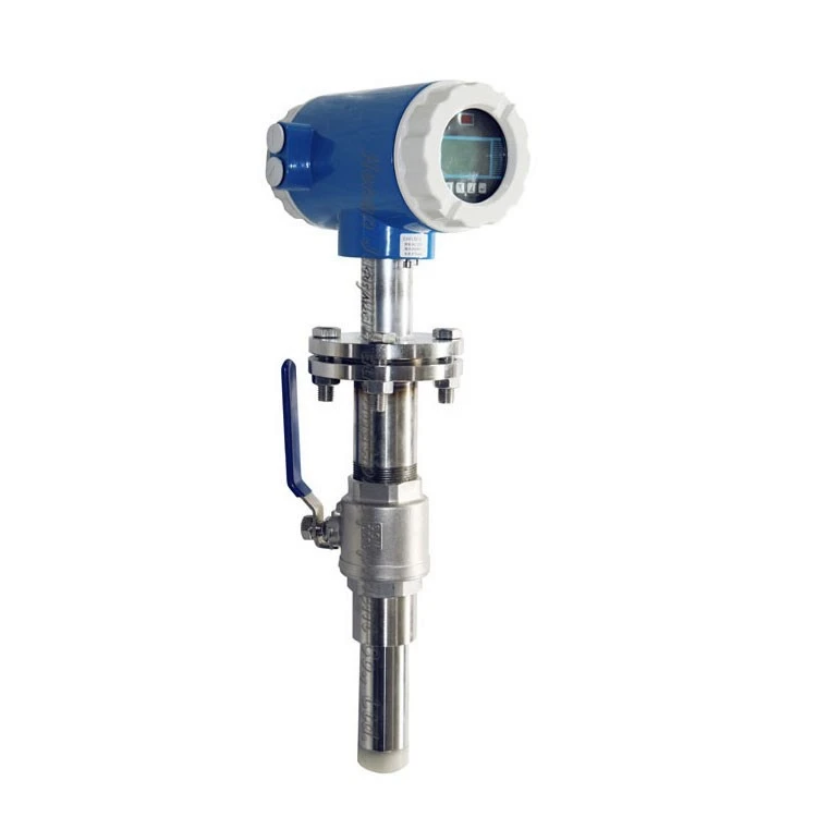 Insertion electromagnetic flowmeter