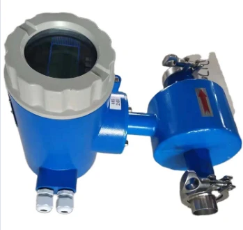 Clamp connection electromagnetic flowmeter