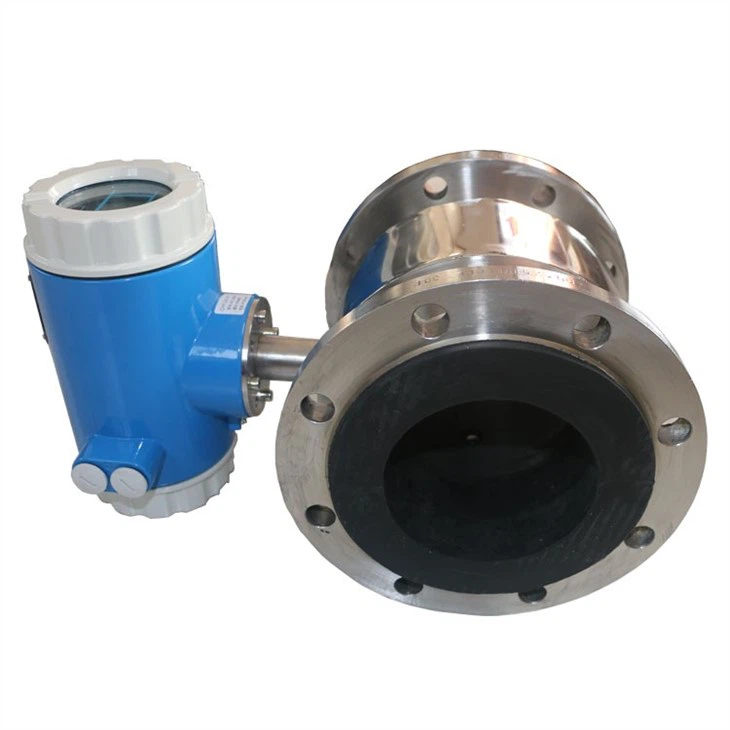 flange stainless steel magnetic flow meter (2)
