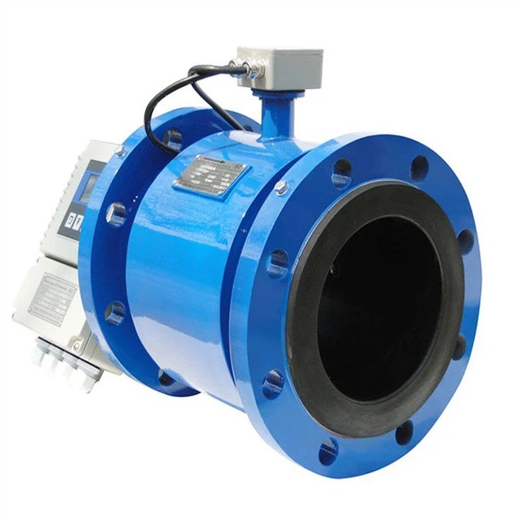 Split type magnetic flow meter